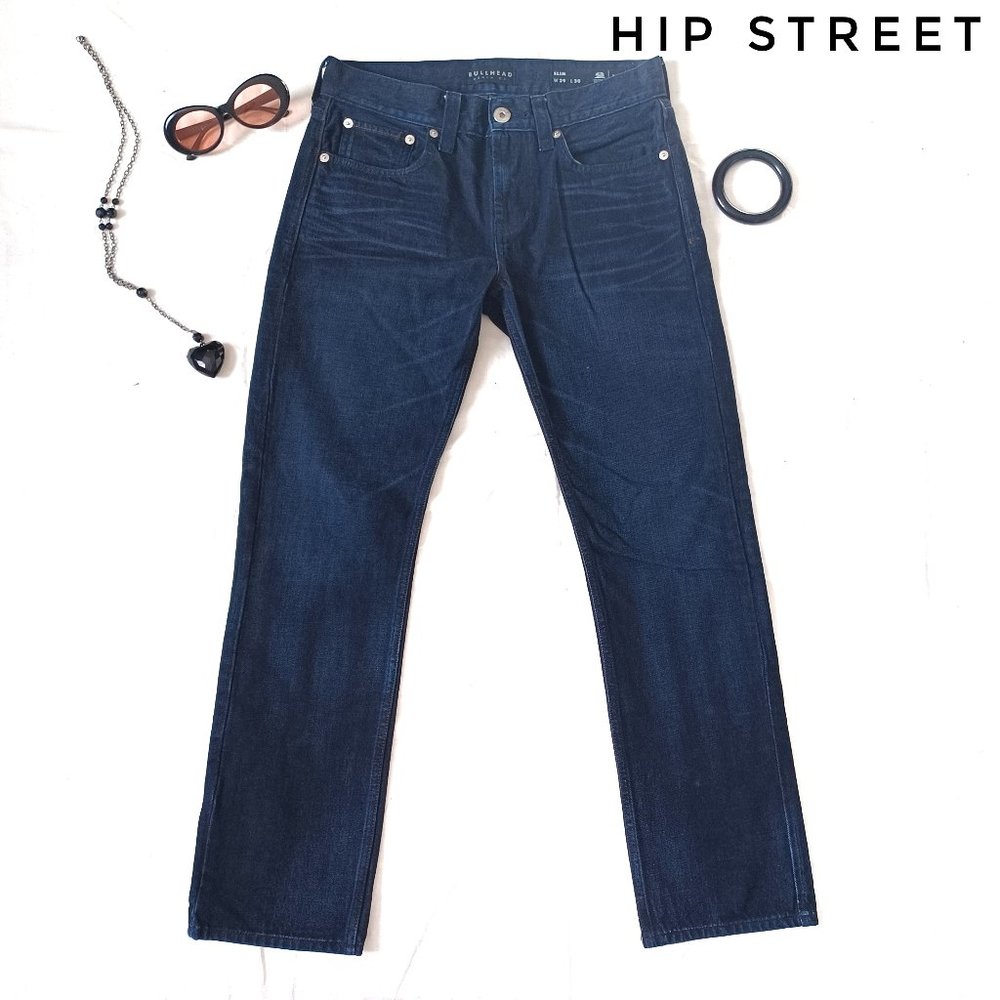 BULLHEAD Slim Indigo Cotton Jeans 29